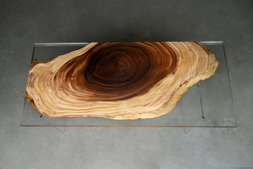 Walnut Wood Epoxy Resin Table