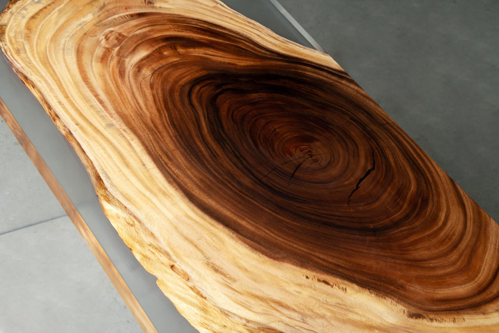 Walnut Wood Epoxy Resin Table