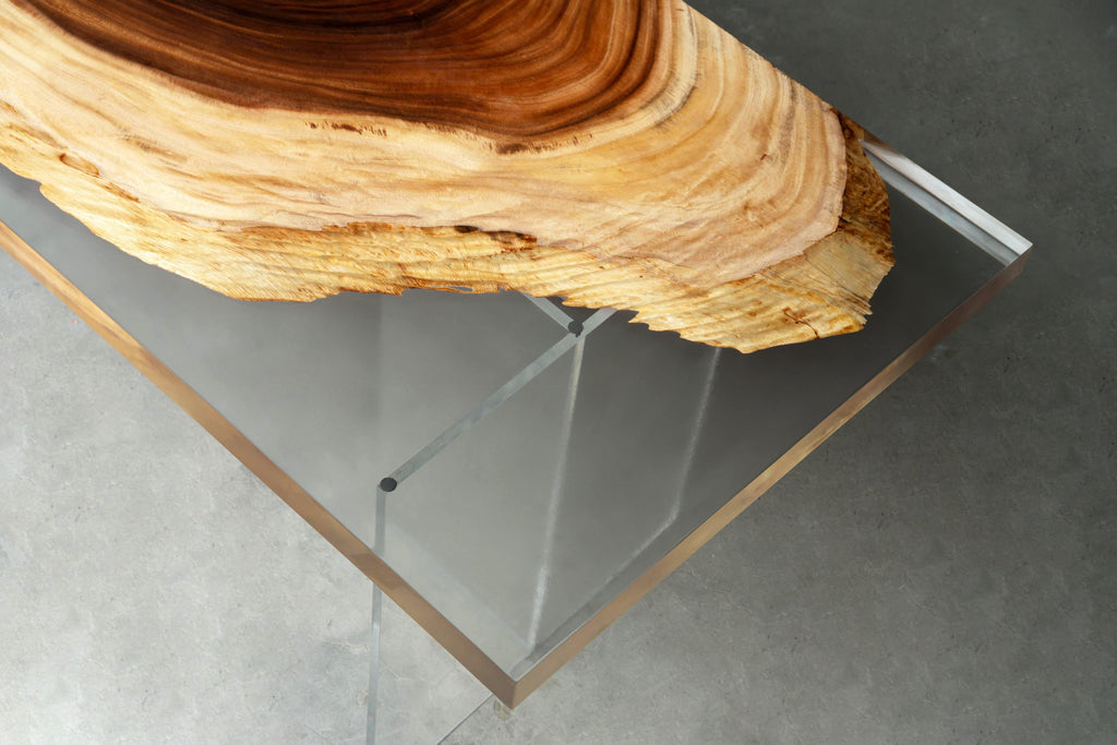 Walnut Wood Epoxy Resin Table