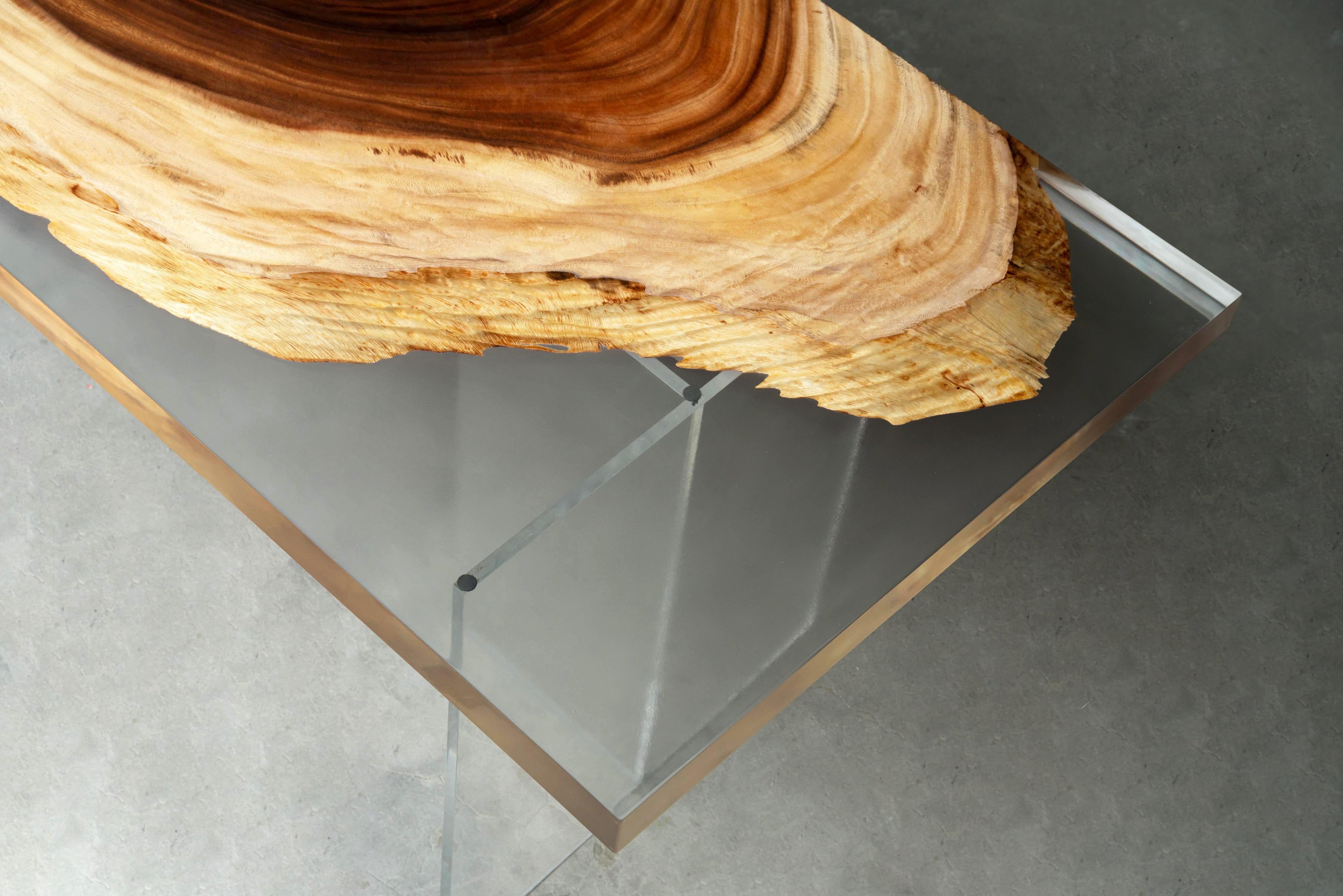 Walnut Wood Epoxy Resin Table