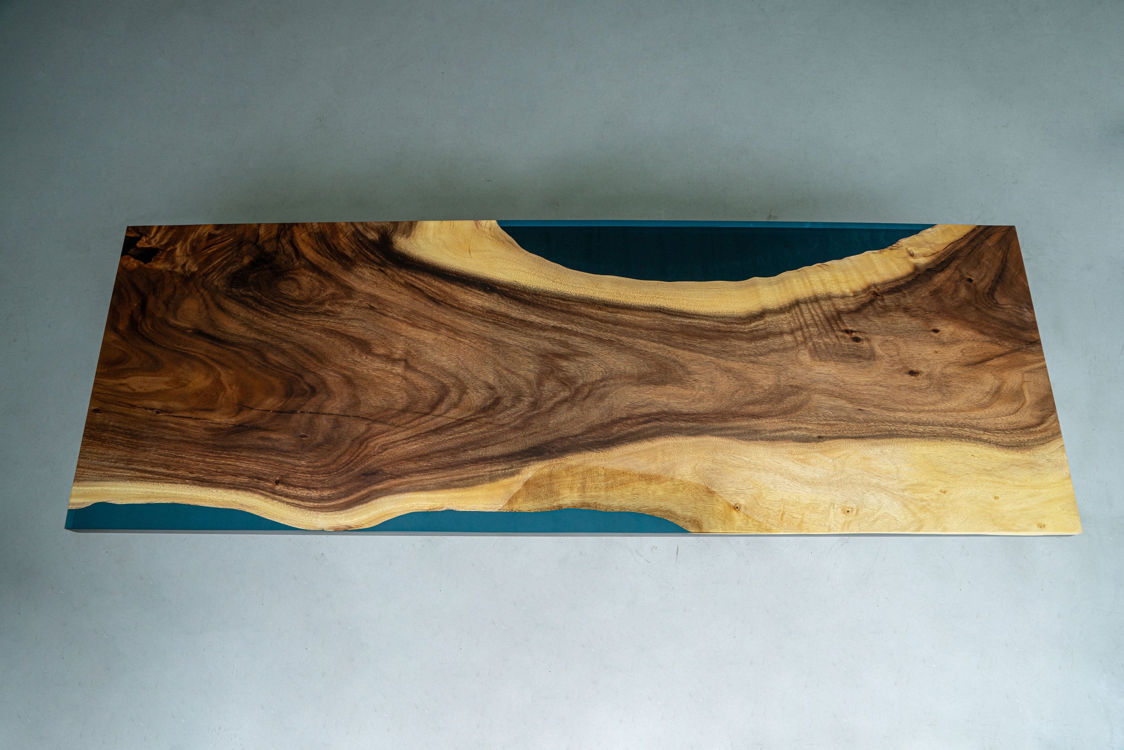 Walnut Wood Epoxy Resin Table