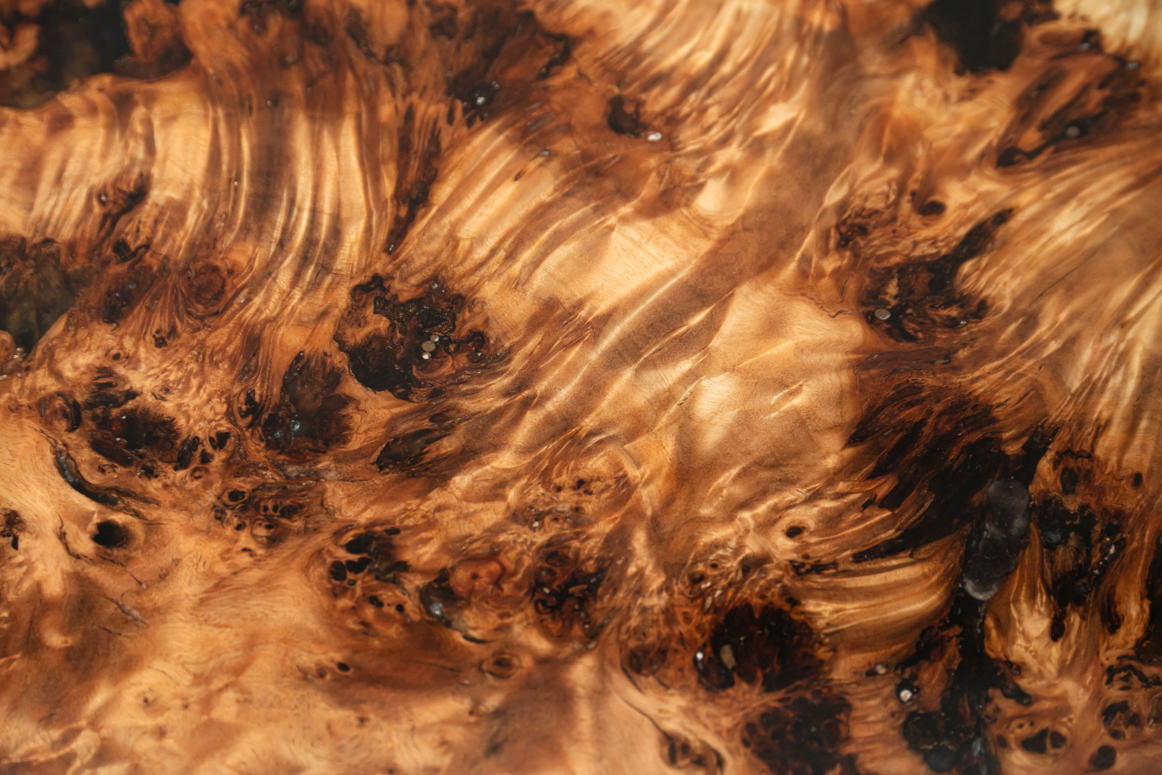 Poplar Wood Epoxy Resin Table