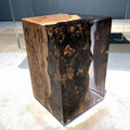 Wood Stump Clear Resin Stool